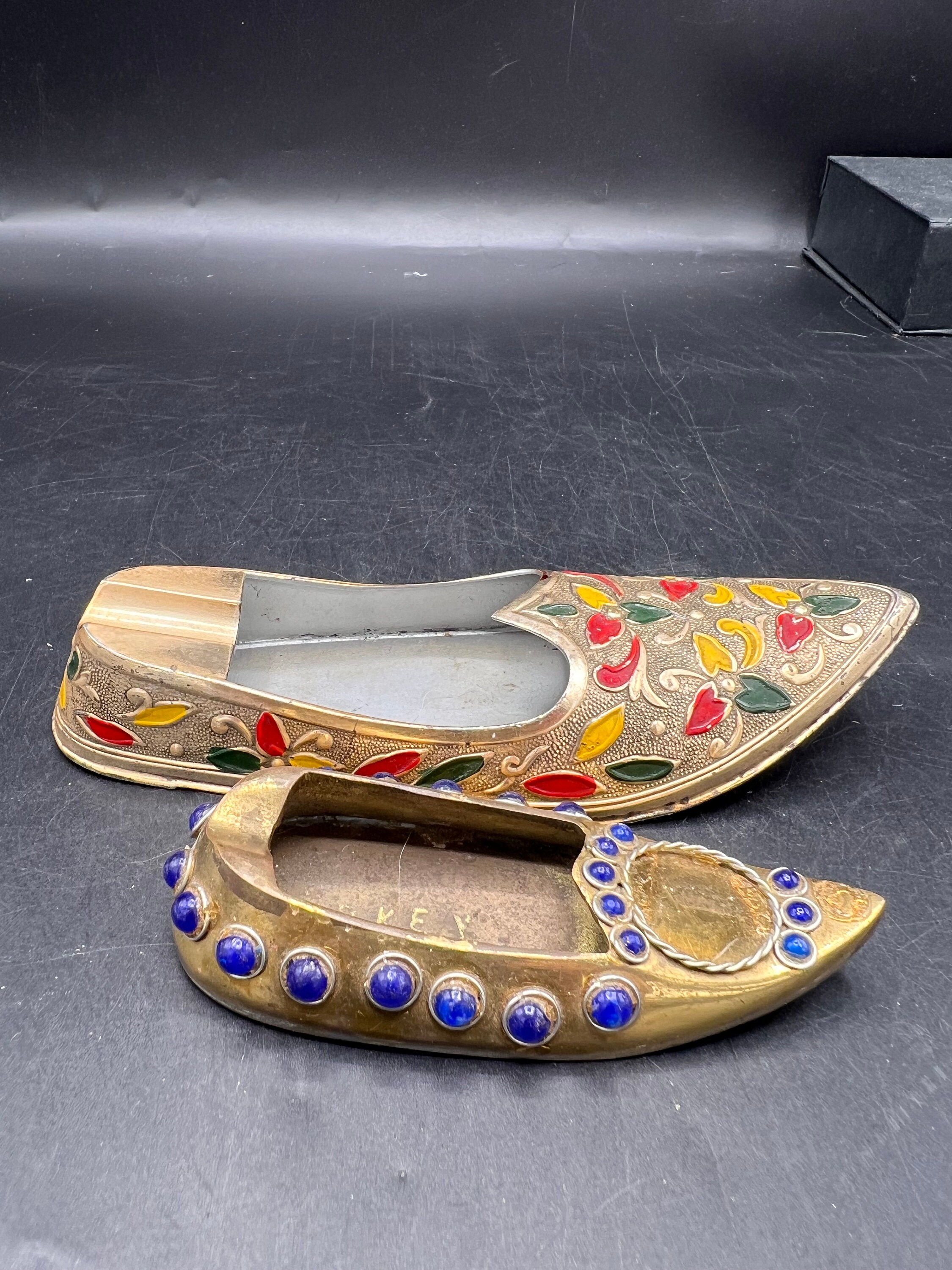 Handmade SHOES FORMEN 中古　言の葉の庭 Turkish Brass Shoe - Etsy