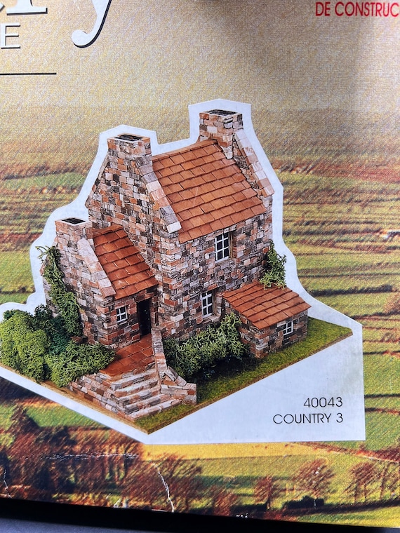 Vintage Domus-kits Country Side Series 3 Model Kit 40043new in Box  /building Game Construction Game 