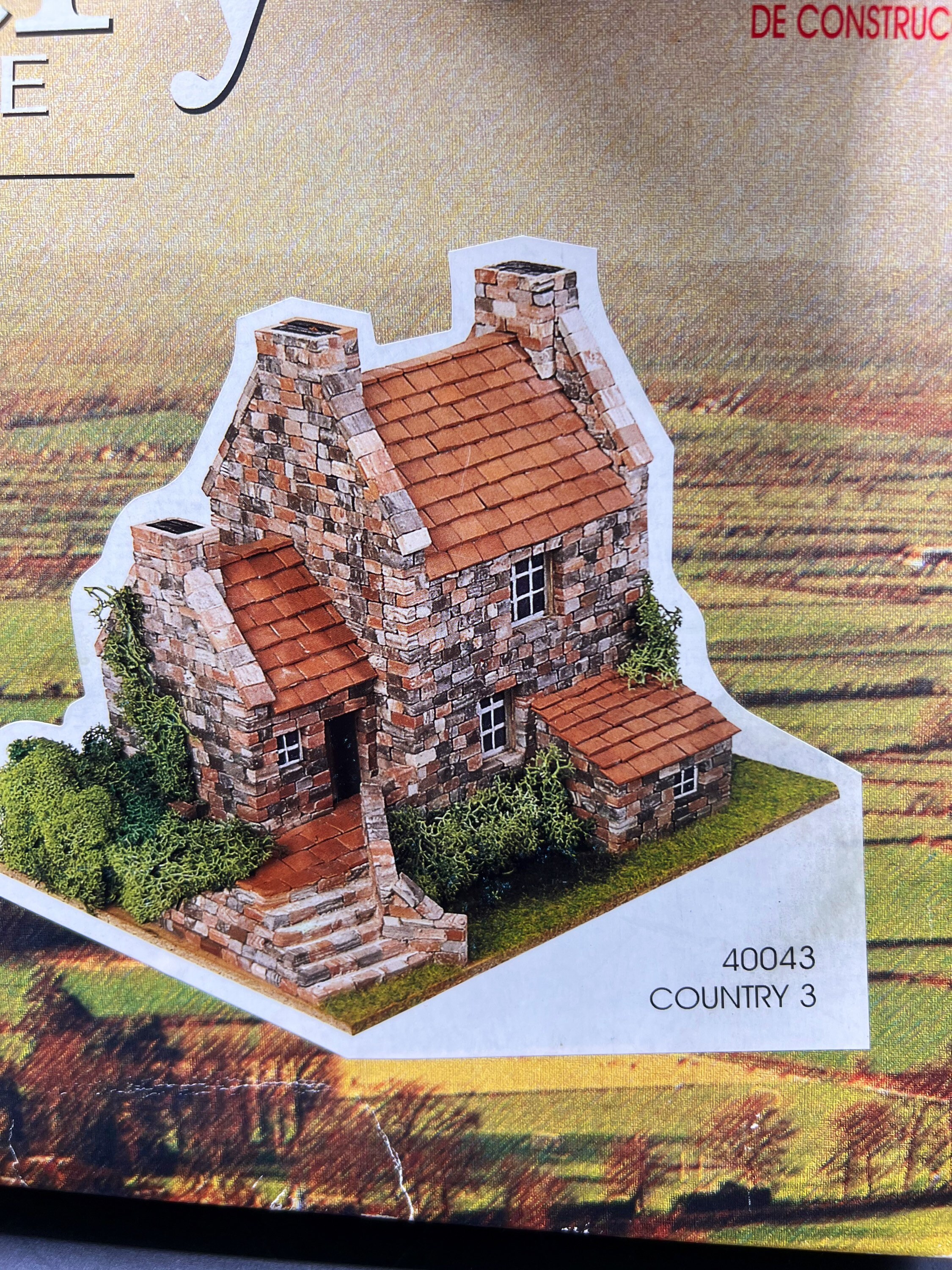 Domus Kits Country Side Series 3 Model Brick Building Kit #40043 New In Box  for Sale in Charlotte, NC - OfferUp