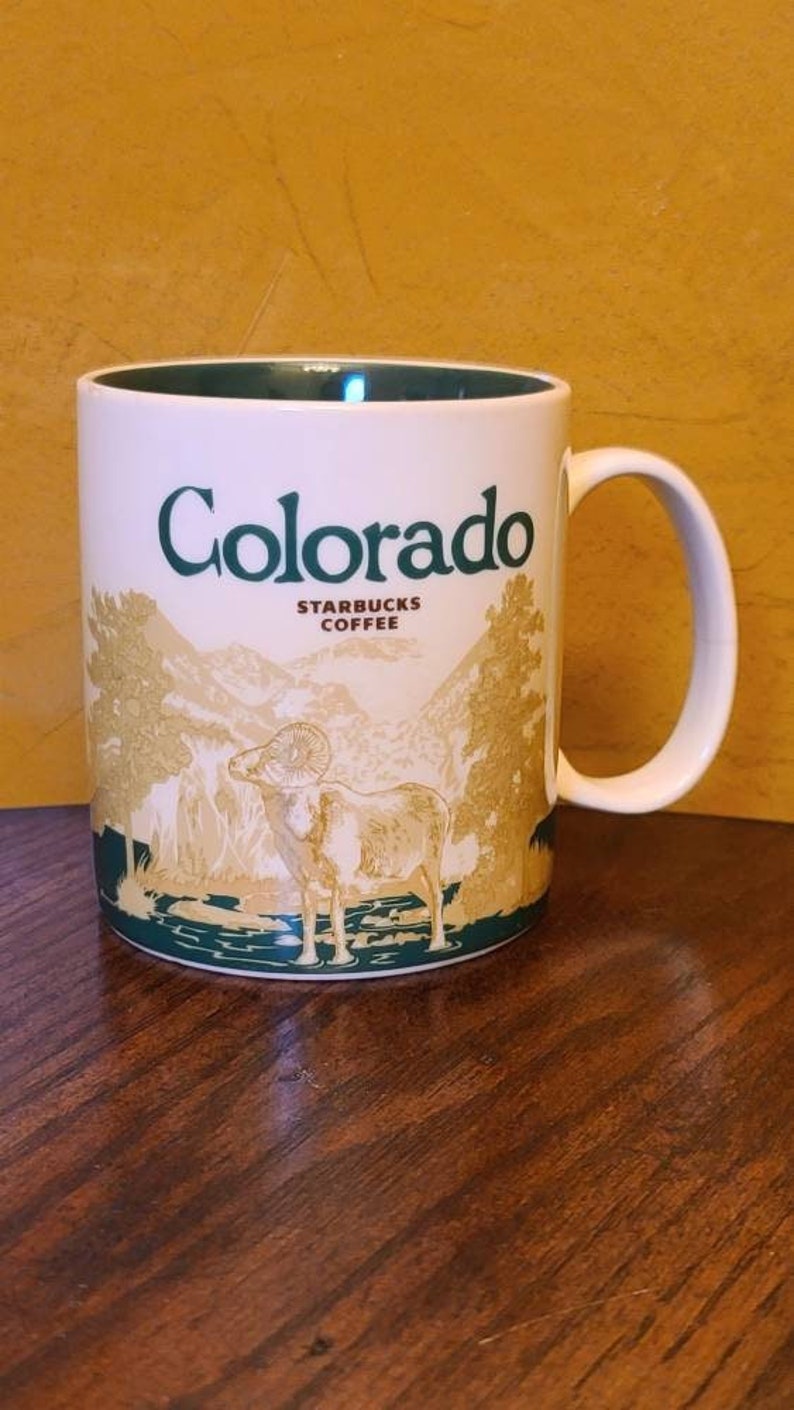 Starbucks state collection coffee mugs Michigan Phoenix Colorado image 2