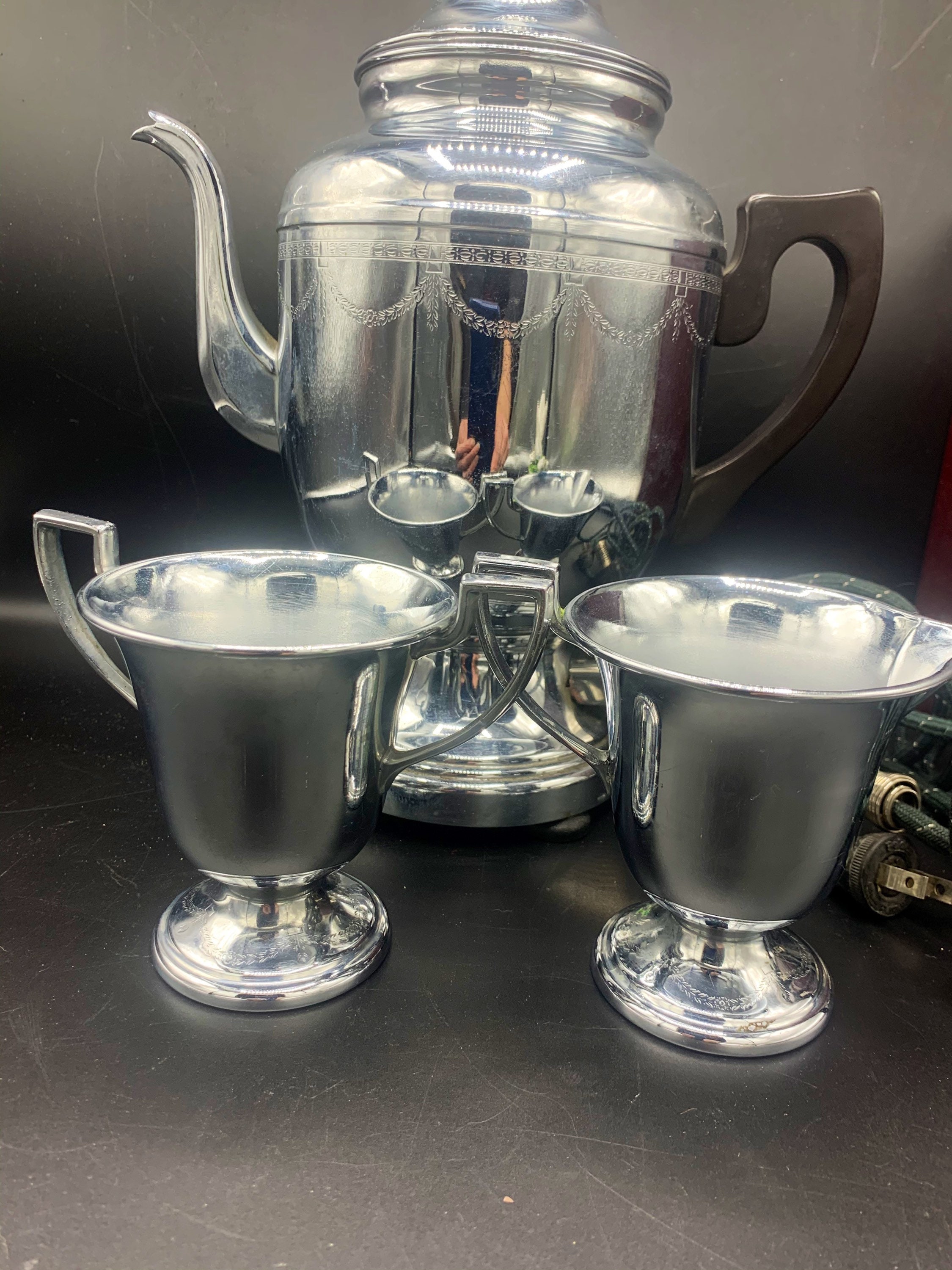 Farberware, Kitchen, Vintage Farberware 4 Cup Percolator Coffee Maker  Electric Complete Working Fcp24
