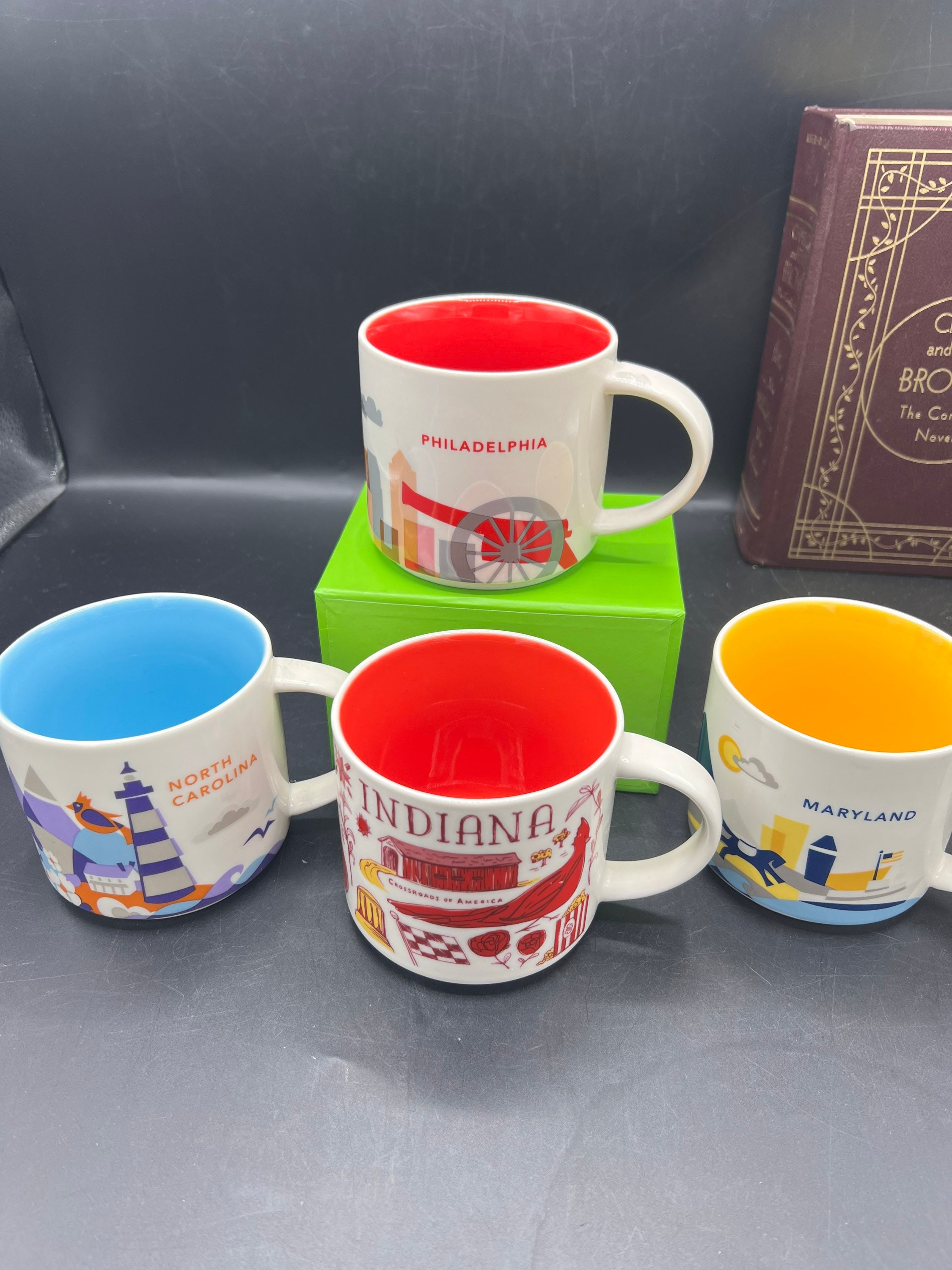 Starbucks You Are Here Collection Mugs State / City Chicago/ New