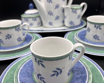 Villeroy and Boch Switch 3 Tea Set Including Teapot, Creamer and