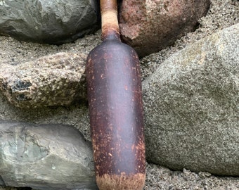 Antique wood large pestle, primitive decor, rustic, farmhouse decor