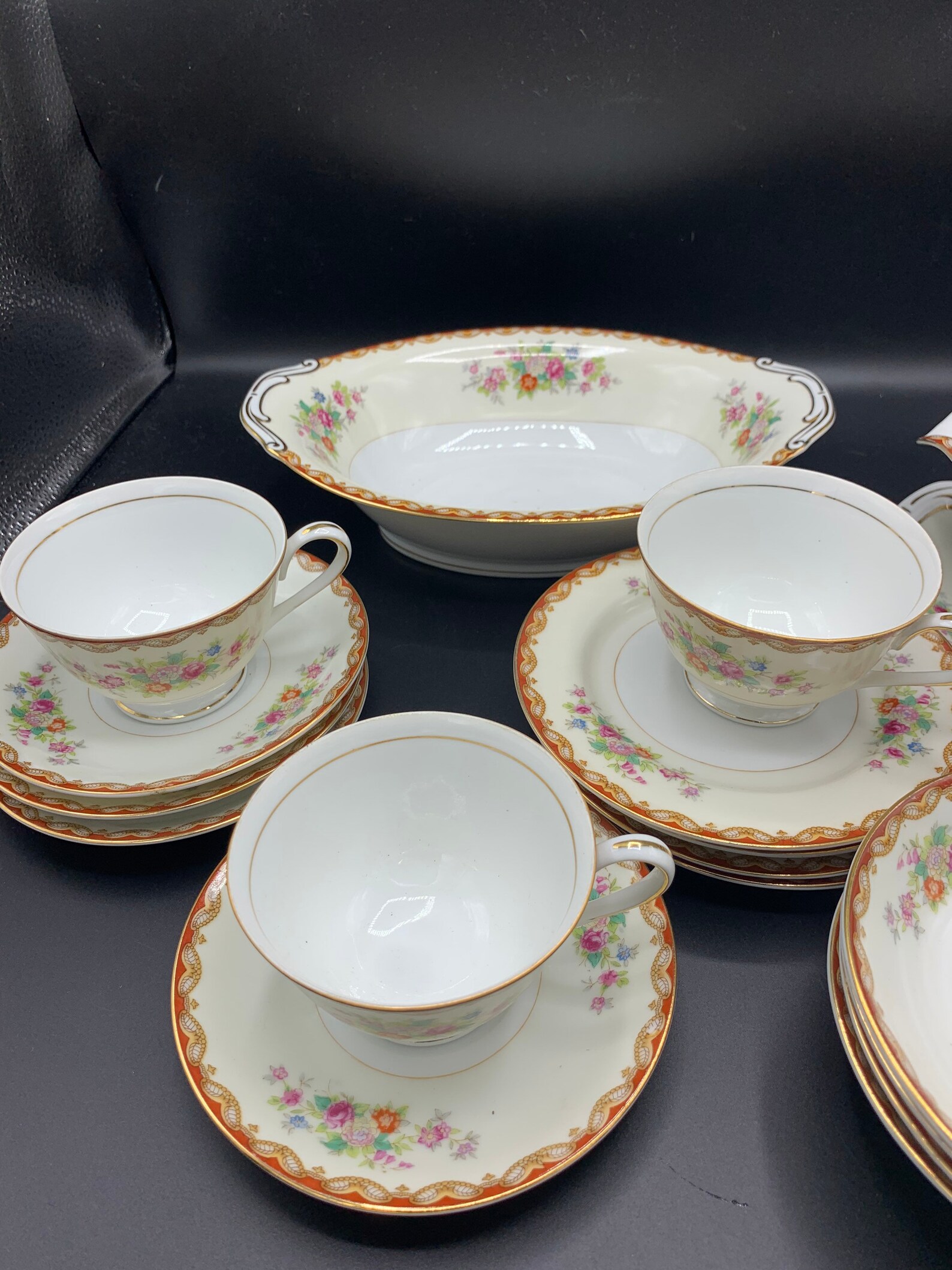 DIA 3 Diamond China Midcentury From Occupied Japan Pattern Etsy