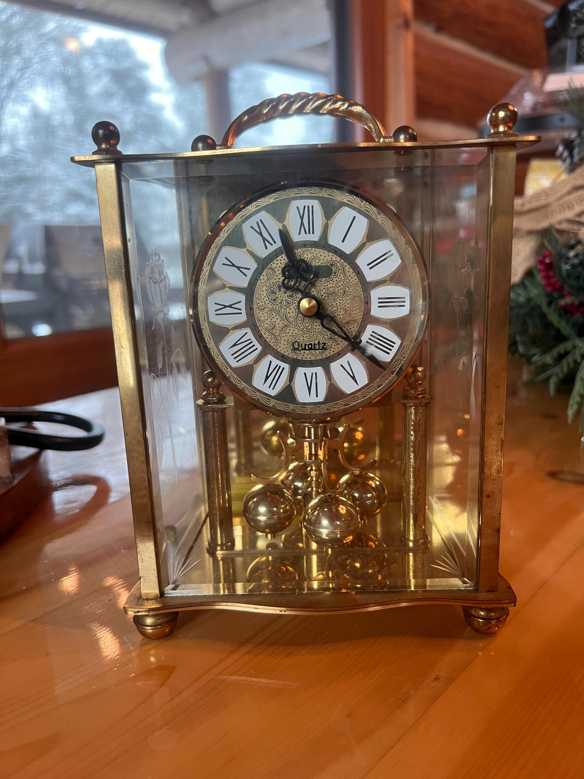 Vintage Sloan Westminster Quartz Hexagon Anniversary Pendulum