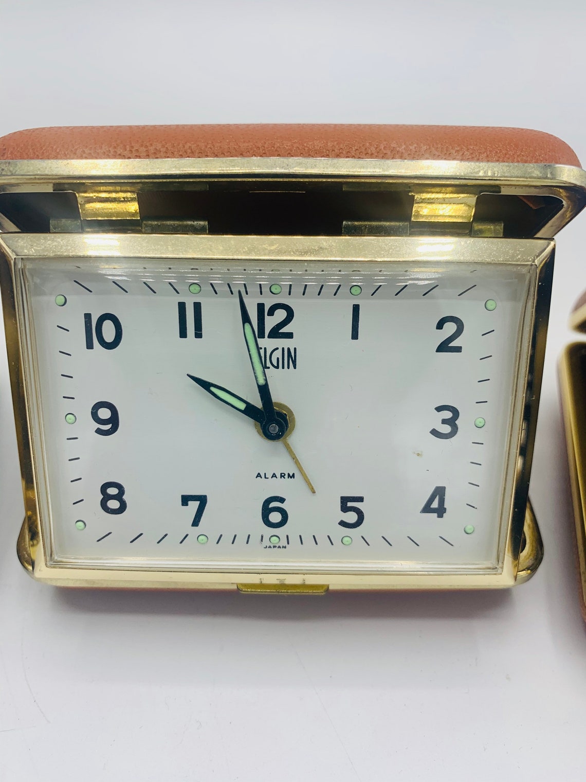 Equity Travel Alarm Clock White Dial Analog Manual Wind Etsy