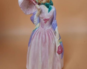 Royal Doulton Monica Miss demure royal doulton porcelain figurine/ collectible figurine