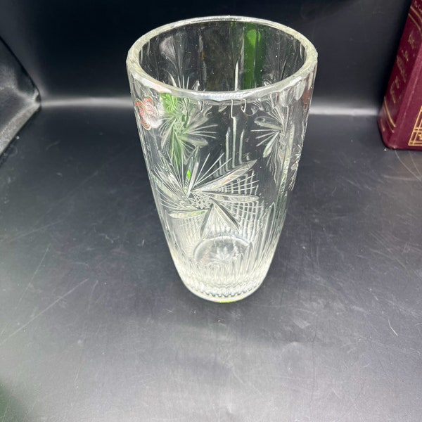 Made in Poland Crystal Vase Etsy