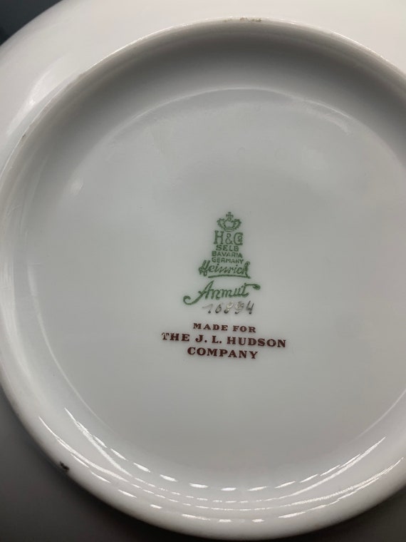 ドイツ　ハインリッヒ　ババリア　飾皿　大皿　アンダープレート ドイツハインリッヒババリア飾皿大皿アンダープレート