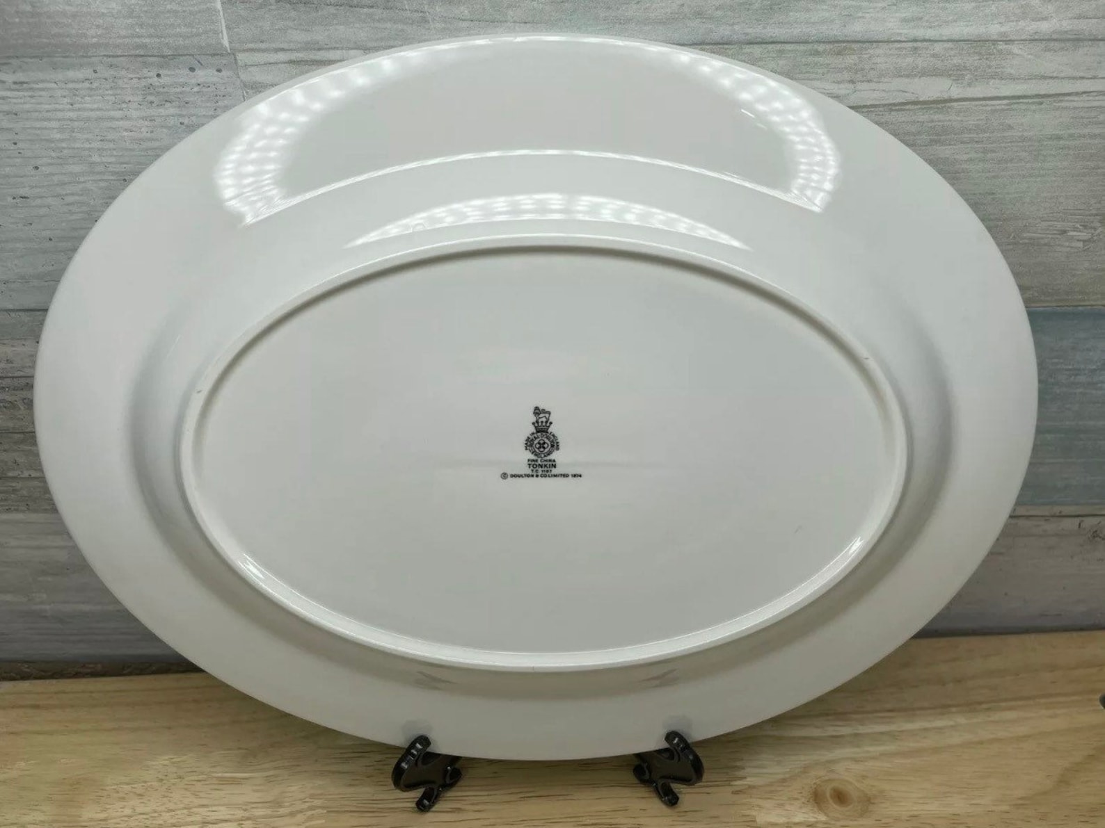 Vintage Royal Doulton China TONKIN 13 1/4 Chop Serving Etsy