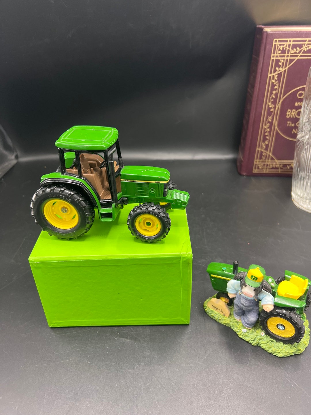 Vintage John Deere Metal Toy Tractor 1659GD Etsy
