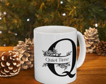 Ceramic Mug, (11oz, 15oz) Quiet Time