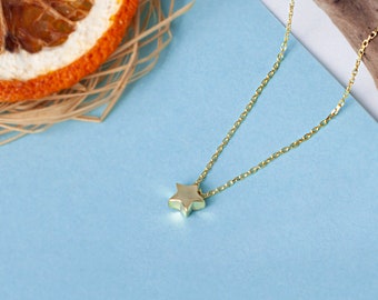 Star Necklace - Dainty Star Necklace - 14K Gold Filled Star Necklace - Star Pendant - Star Charm Necklace -  Mothers Day Gift