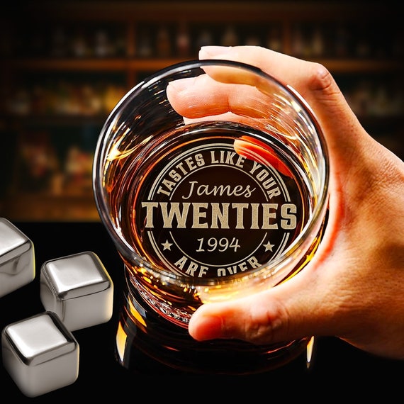Verre à Bière Personnalisé 30e Anniversaire - Gravure "1994" - Cadeau Homme, Frère, Ami - Coffret Cadeau Complet