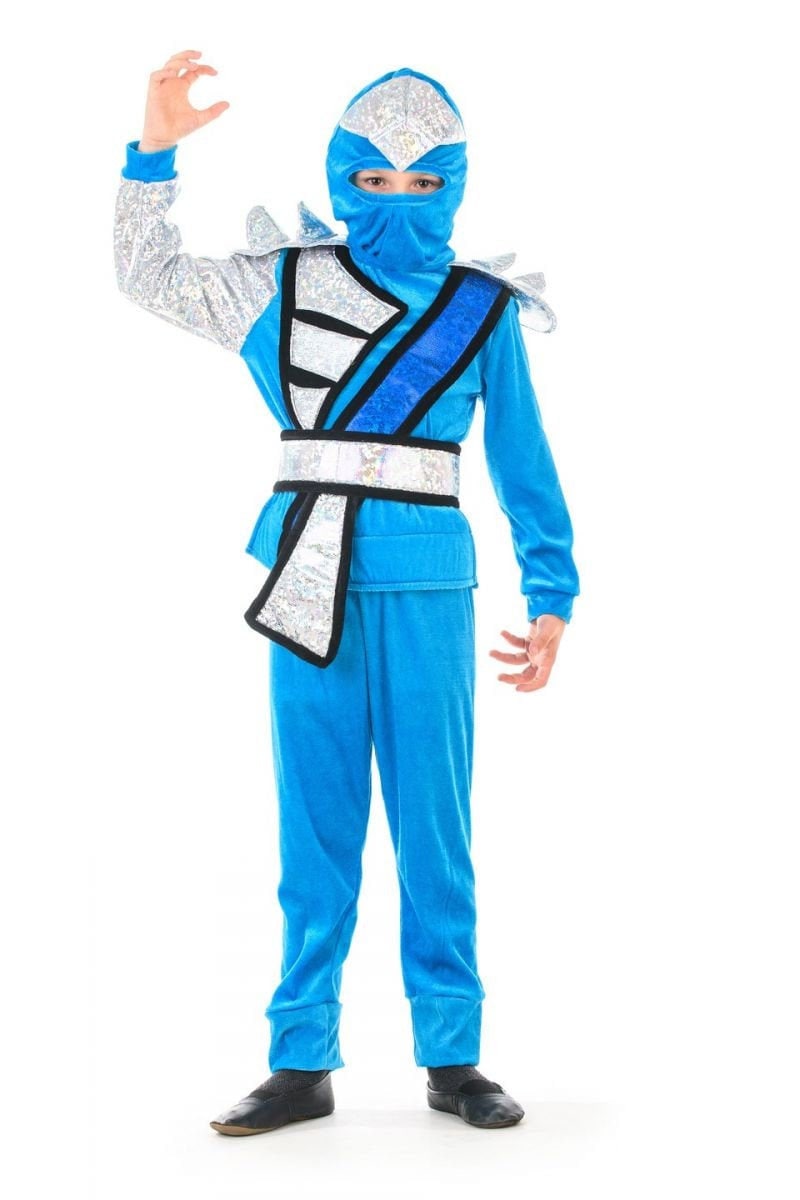 Blue ninja costume kids Boys ninjago costume ninjago birthday Etsy