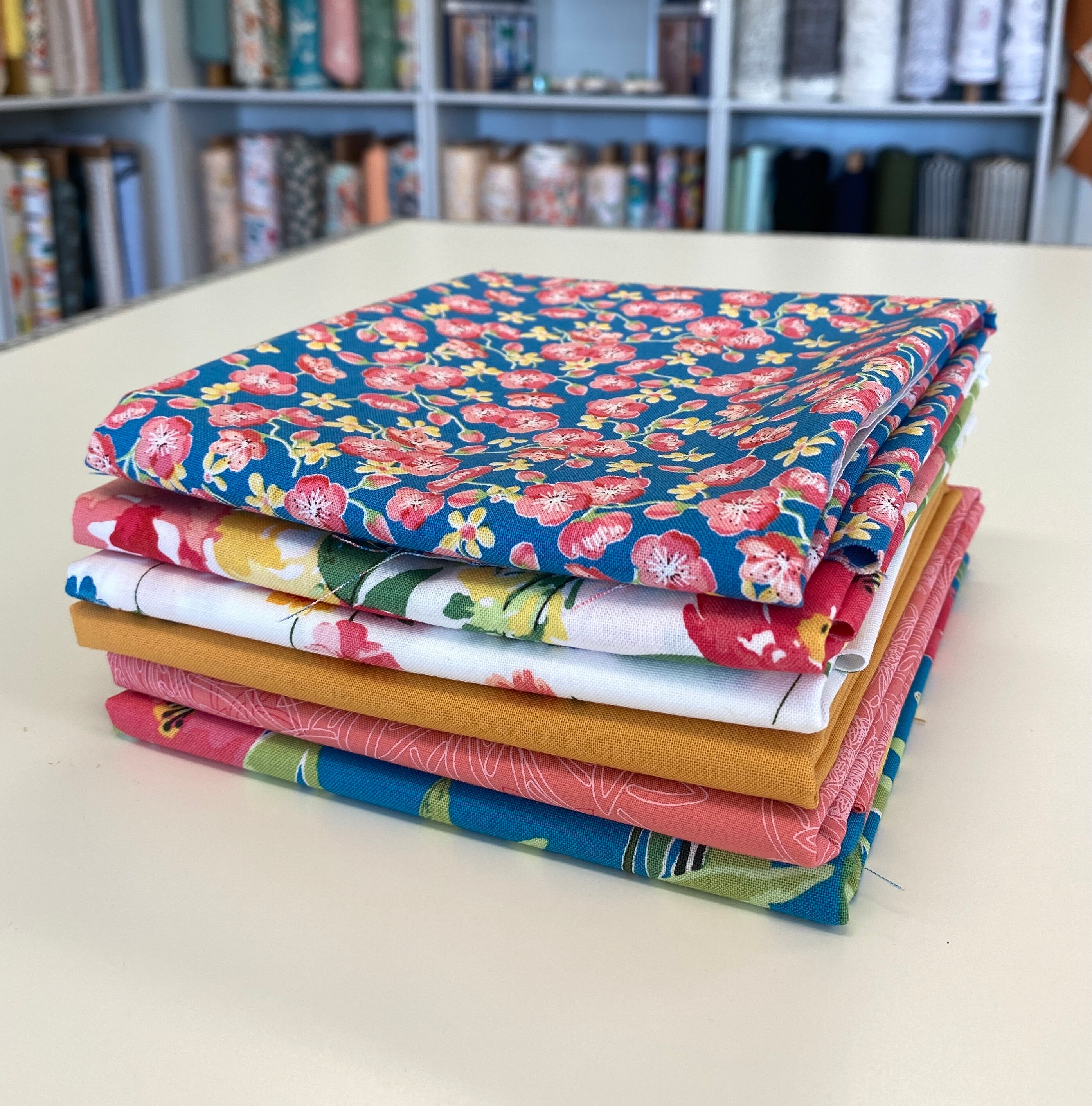 Quilting Fabric 1/2 yard Bundle Floral | Etsy