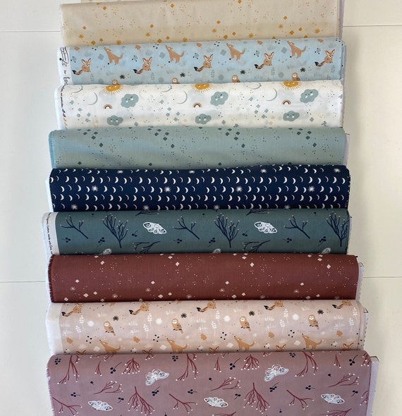 Birch Organic Fabric Dreamer Organic Quilting Fabric Etsy