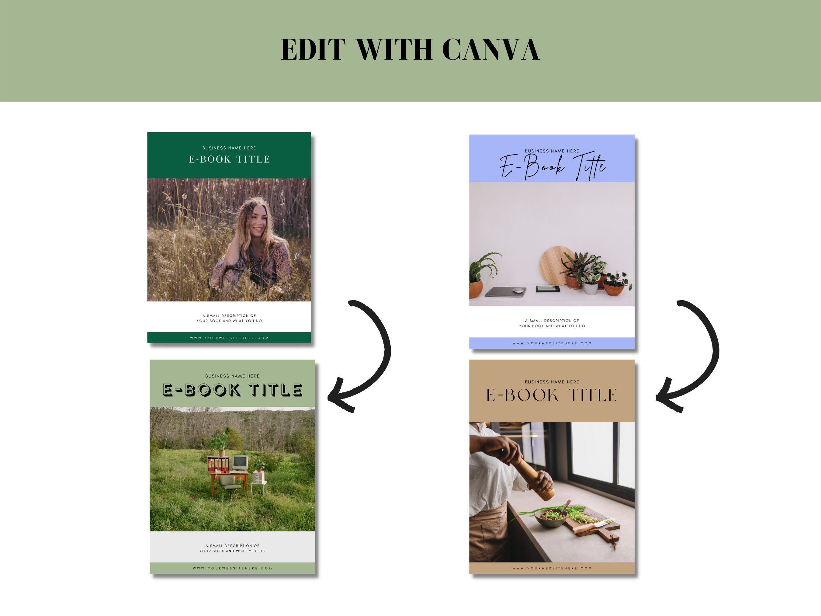 Ebook Template Canva | Workbook Template | Template for Coaches ...