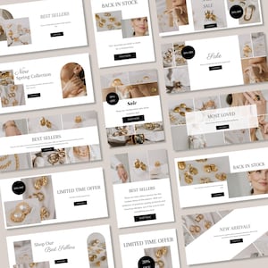 Banner minimalisti per siti web, banner modificabili Shopify, banner fai da te, kit per siti web, modello Canva, banner Wix, immagine slider, intestazione del sito web
