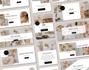 Minimalist Website Banners, Editable Banners Shopify, DIY Banners, Website Kit, Canva Template, Wix Banner, Slider Image, Website Header