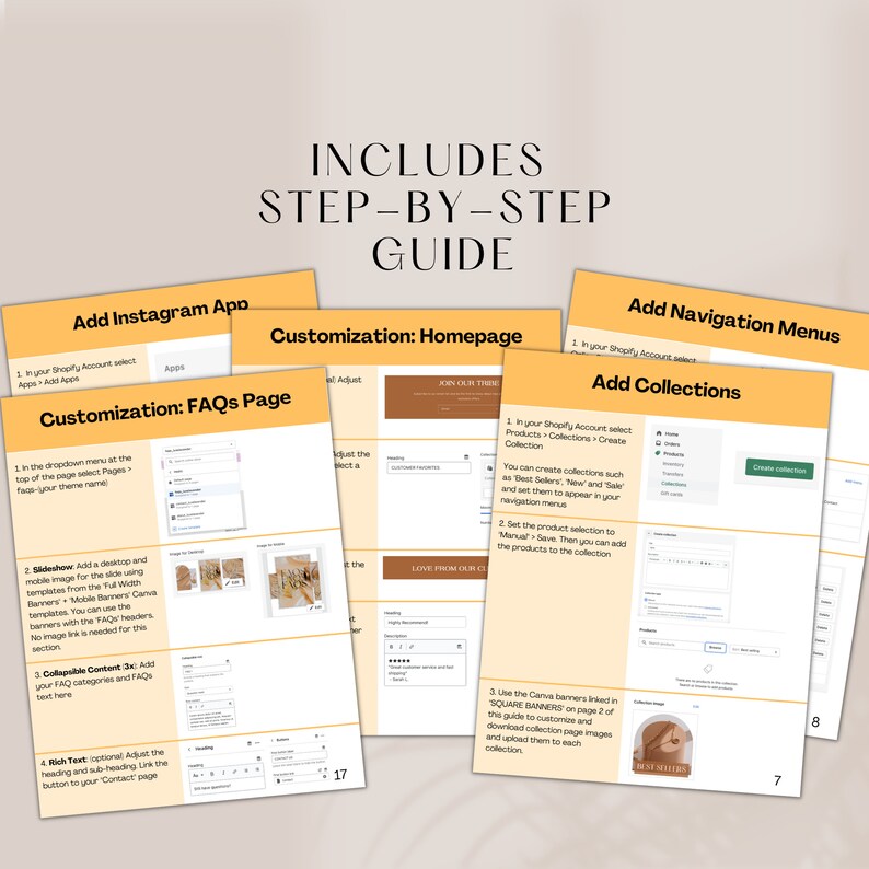 Includes step-by-step guide