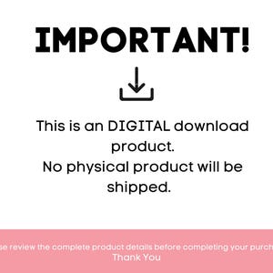 May include: IMPORTANT! This is a digital download product. No physical product will be shipped. Please review the complete product details before completing your purchase. Thank You