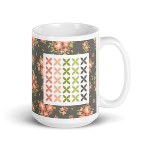 Apricot & Ash Selvage Mug Option 1