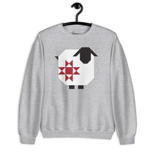 Wooly Stars Crewneck Sweatshirt by Corey Yoder of Coriander Quilts (UNISEX SIZING)