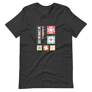 Quilting Makes Me Happy shirt designed by Corey Yoder of Coriander Quilts (UNISEX SIZING)