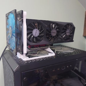 Ripe3D External GPU Stand with PC Case Mounting Points