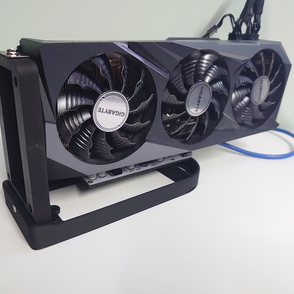 Ripe3D externe GPU Ständer-PC-Halterung mit Rückschild-Kühlung 120mm Fächerhalterung