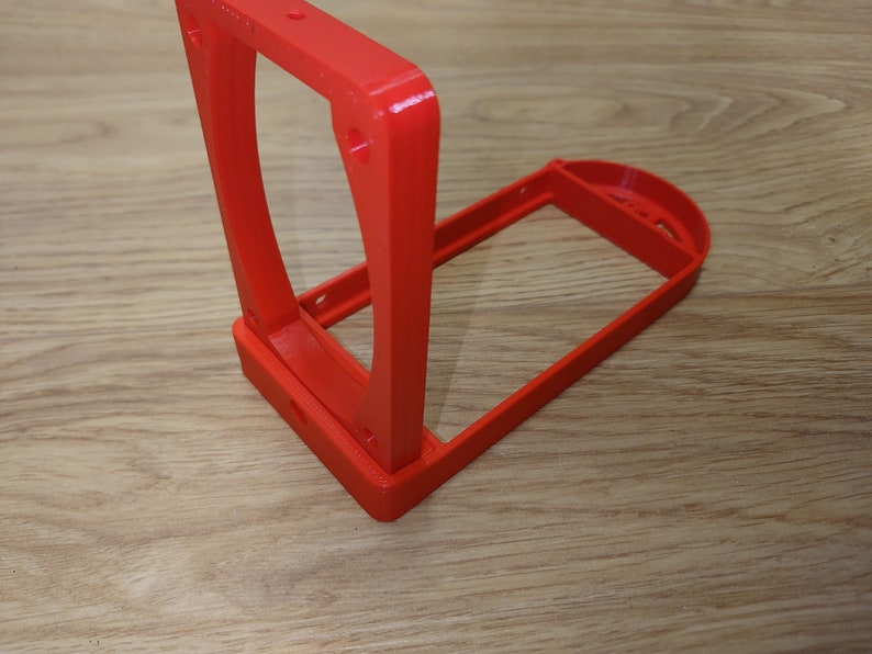 Ripe3D externe GPU Ständer-PC-Halterung mit Rückschild-Kühlung 120mm Fächerhalterung Rot