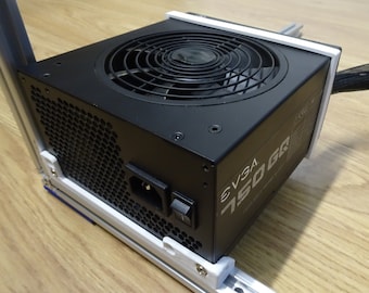 Rijpe3D ATX-voedingsbeugel voor 2020 extruderen frame (inclusief bevestigingen)
