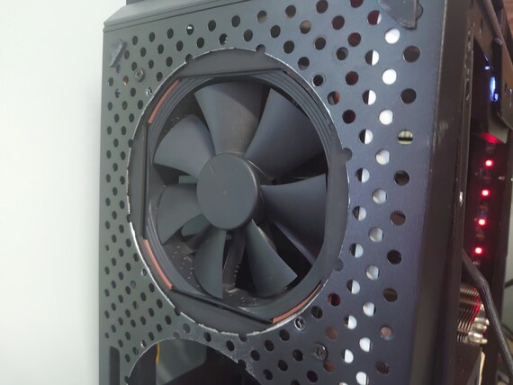 Staffa Adattatore Per Ventola Case 120 Mm - Piastra Di Montaggio Ripe3D