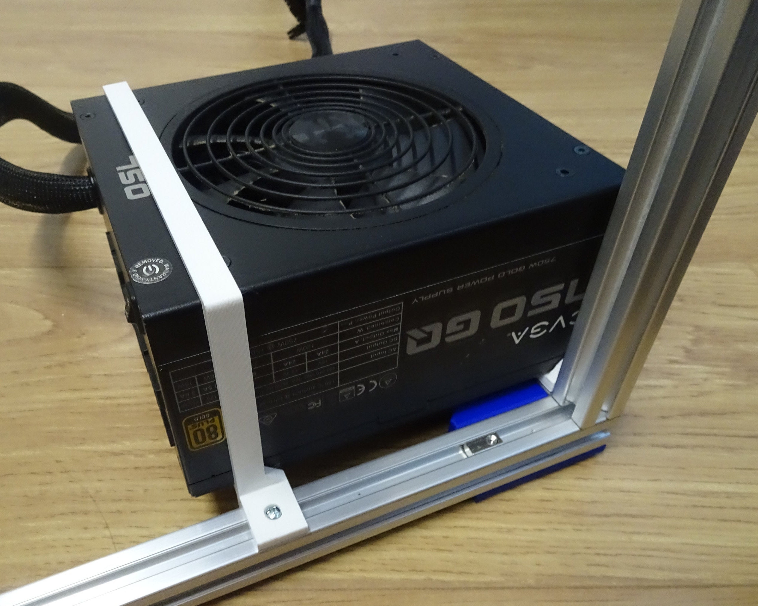 Ripe3d ATX Power Supply Bracket for 2020 Extrude Frame includes Fixings