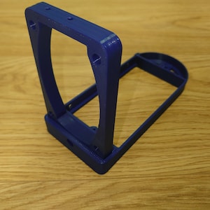 Ripe3D externe GPU Ständer-PC-Halterung mit Rückschild-Kühlung 120mm Fächerhalterung Blau