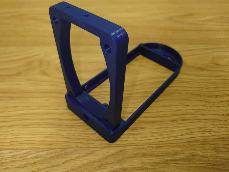 Ripe3D externe GPU Ständer-PC-Halterung mit Rückschild-Kühlung 120mm Fächerhalterung Blau