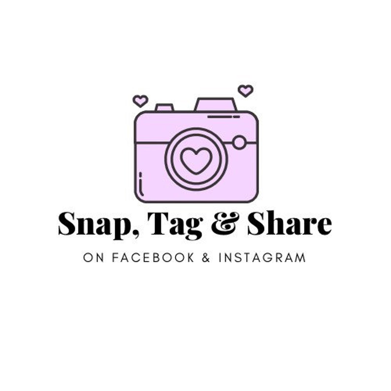 Snap tag & share stickers Etsy