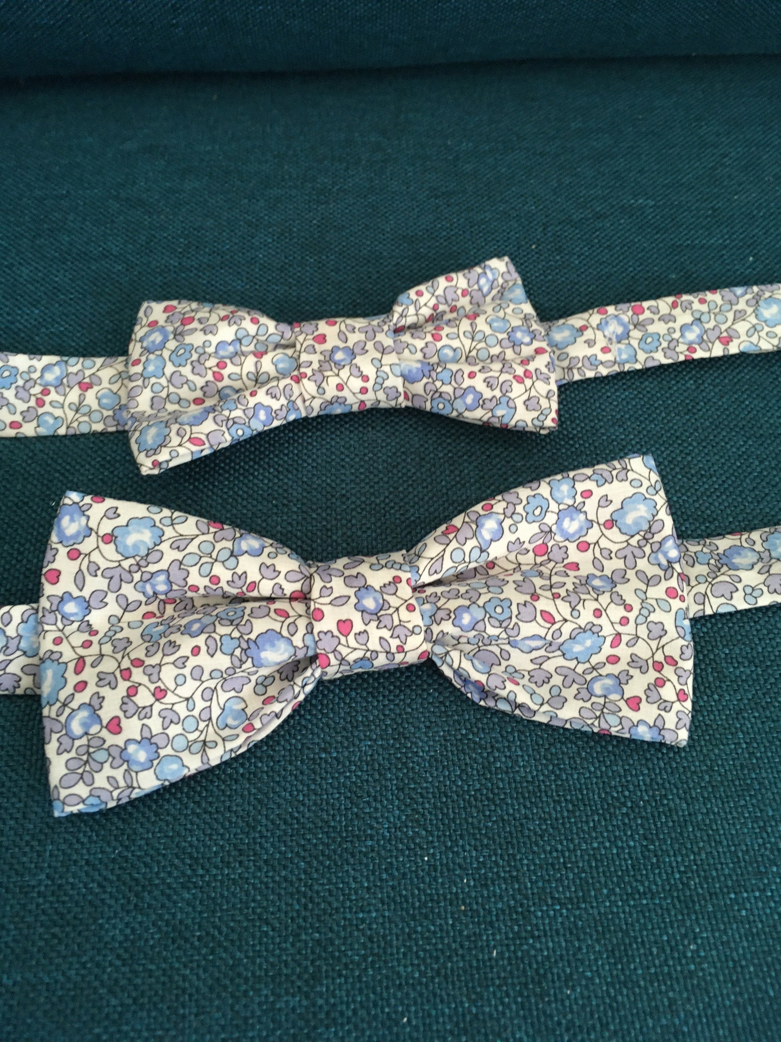 Bow tie fabric liberty Etsy