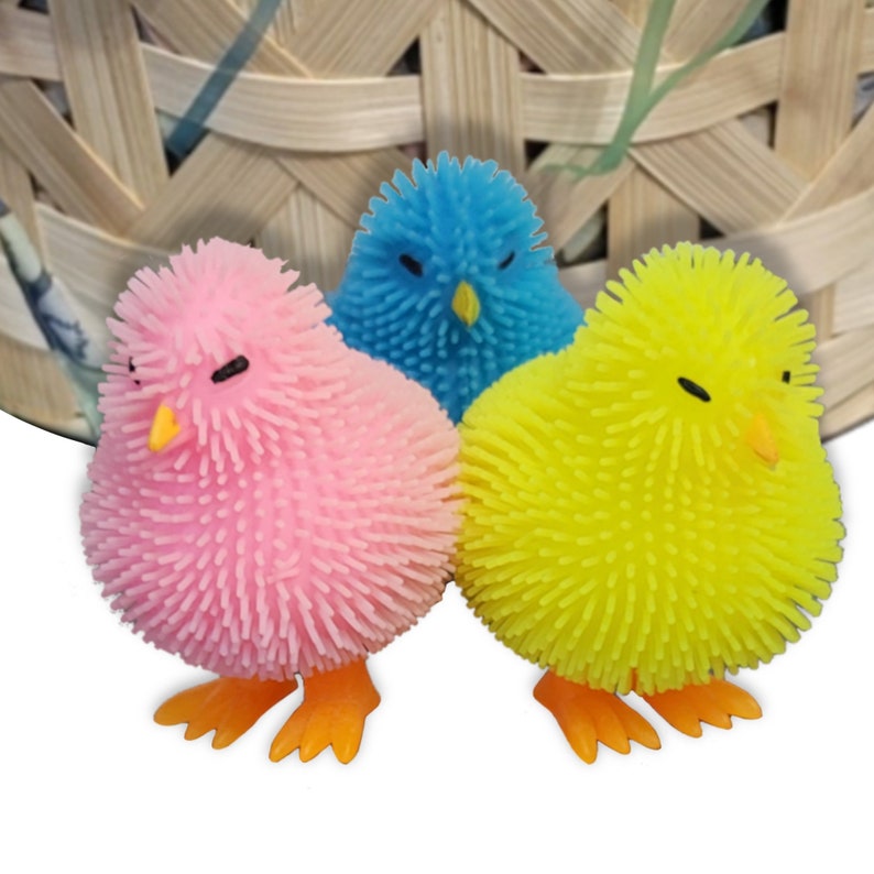 Easter Holiday Light Up Squishy Toys | Easter LED Light Up Easter Chicks 