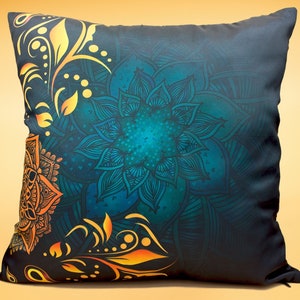 Mandala Decorative Waterproof Cushion