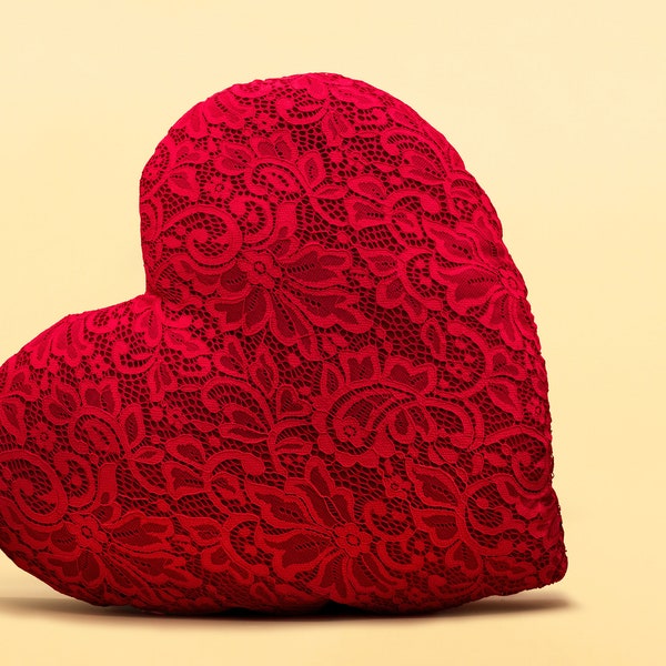 Heart Shaped Cushion Etsy UK