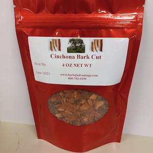 Cinchona Bark Cut 4 OZ  PREMIUM QQUALITY
