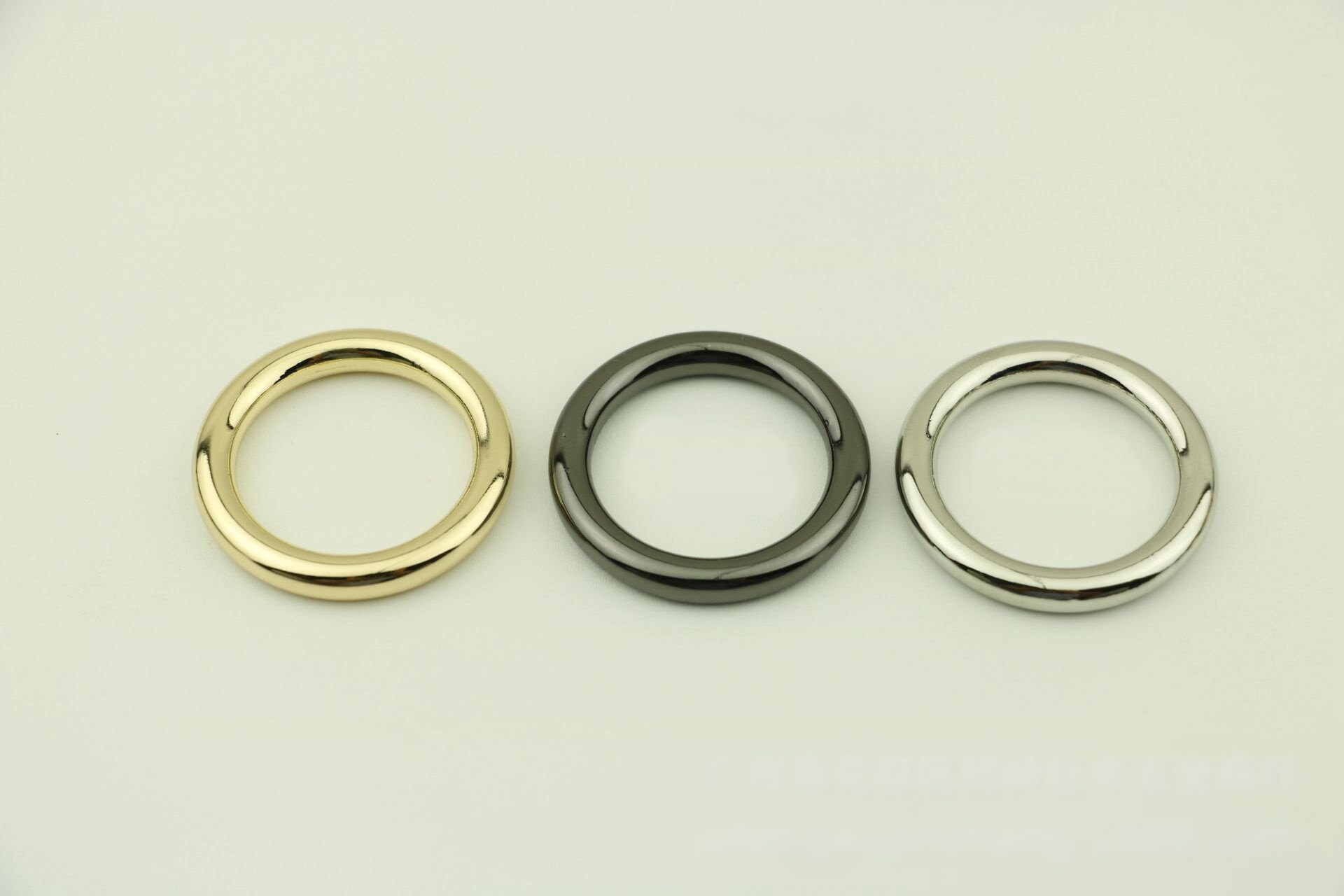 Metal Round Strap Slider Buckles Single Loop 5/8 inch 15mm Etsy