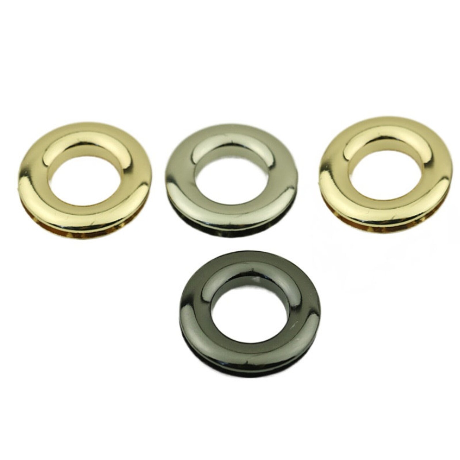 Metal Round Screw Grommet Eyelets 5/8 1 3/8 Inches 1pc Gold Etsy