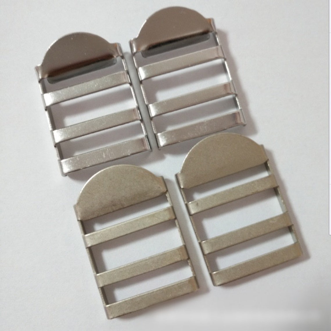 Metal Ladder Lock Slide Buckles 1x1 5/8 Inches 1pc Gold Silver Etsy