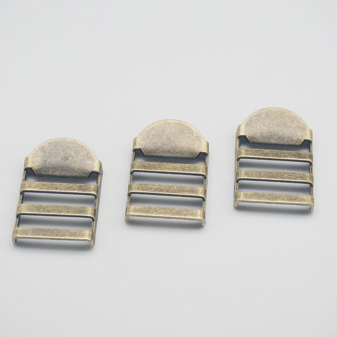 Metal Ladder Lock Slide Buckles 1x1 5/8 Inches 1pc Gold Silver Etsy