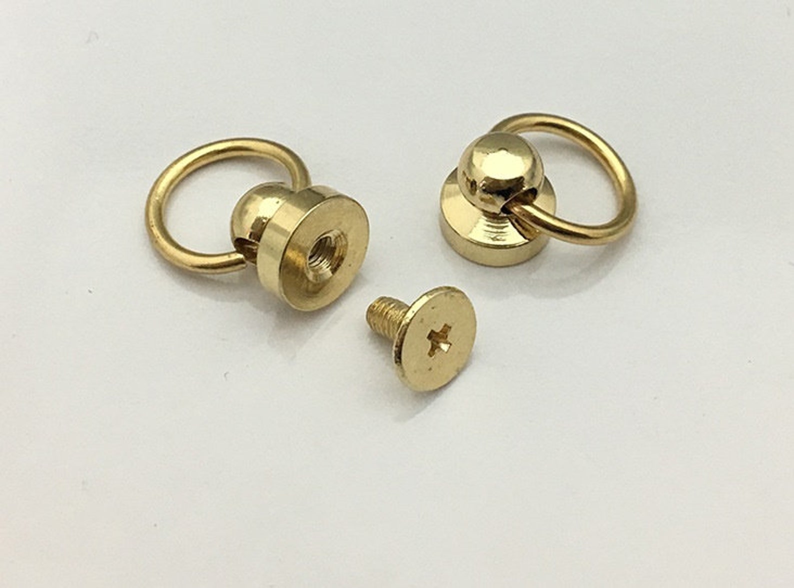 Chain Screw Strap Connector 3/8 9mm 10pcs Horseshoe Etsy