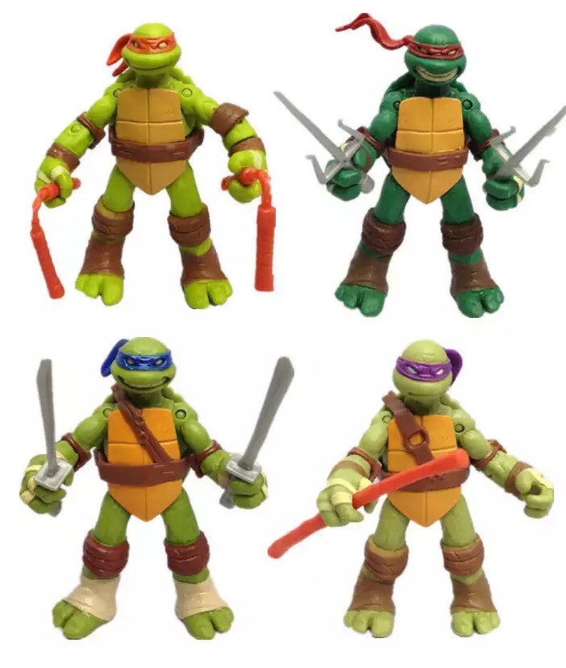 Turtles collections. Набор Черепашки ниндзя Донателло. Черепашки ниндзя РАФ игрушка. Фигурка Донателло 12 см Черепашки ниндзя.